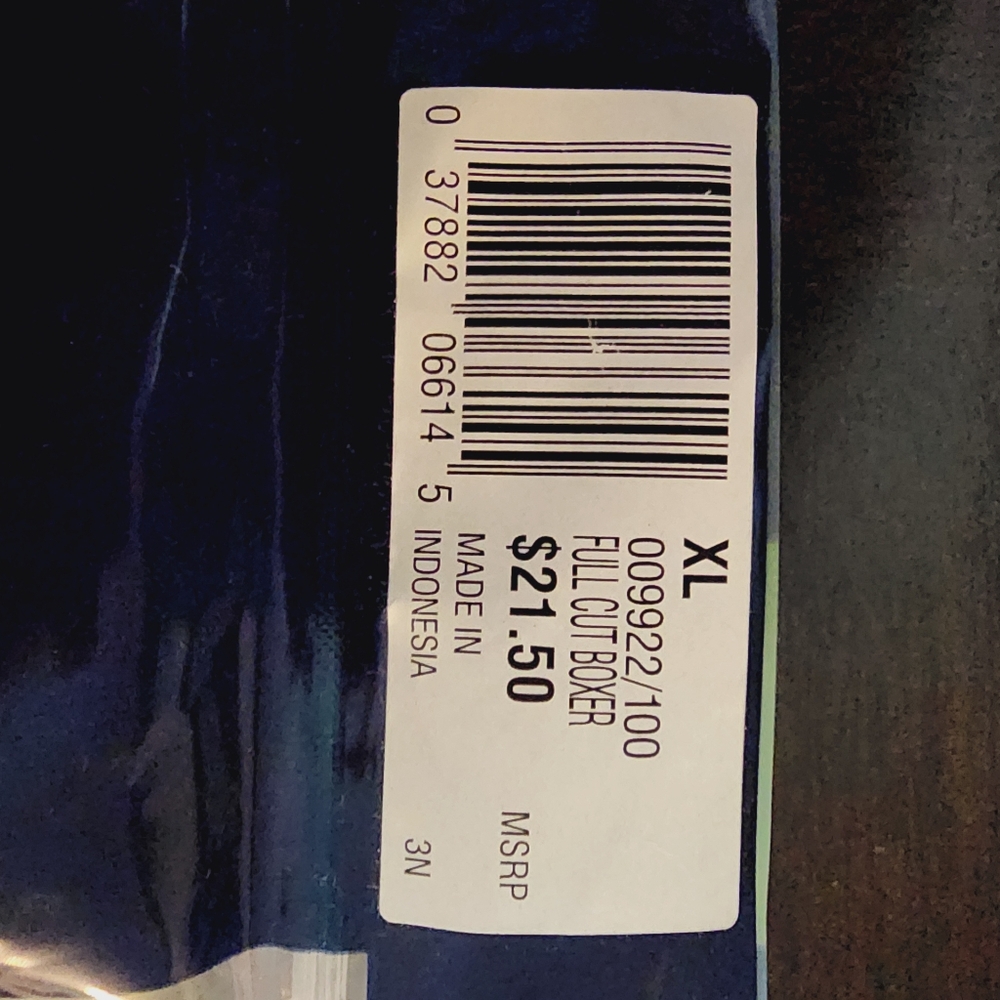 NWT 4 pairs jockey boxer shorts, size XL. - Picture 3 of 7